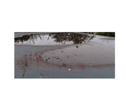 Fibreglass roof pooling