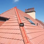 Mortar Bedded Hip Tile Installation