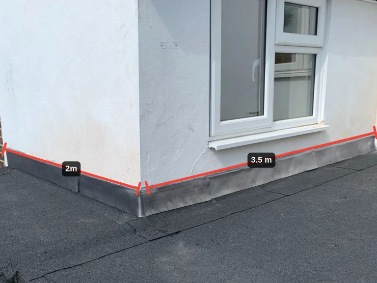 Install lead flashing